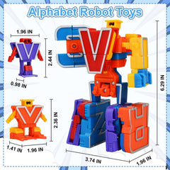 Kannove Alphabots transformable letter B robot supports hands-on learning through tactile manipulation.