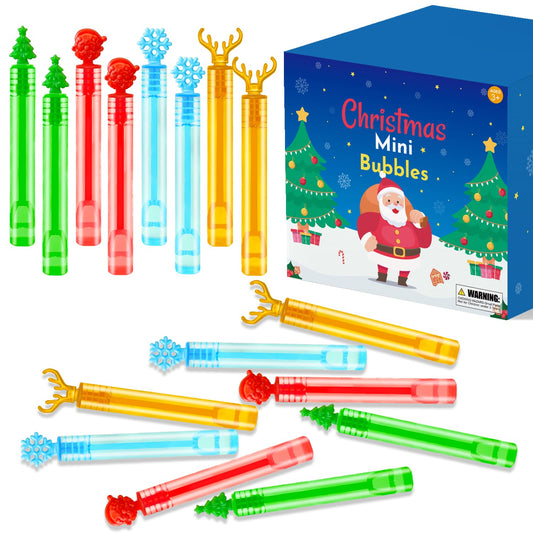 Kannove Christmas bubble wands 100-pack for festive celebrations and large groups.