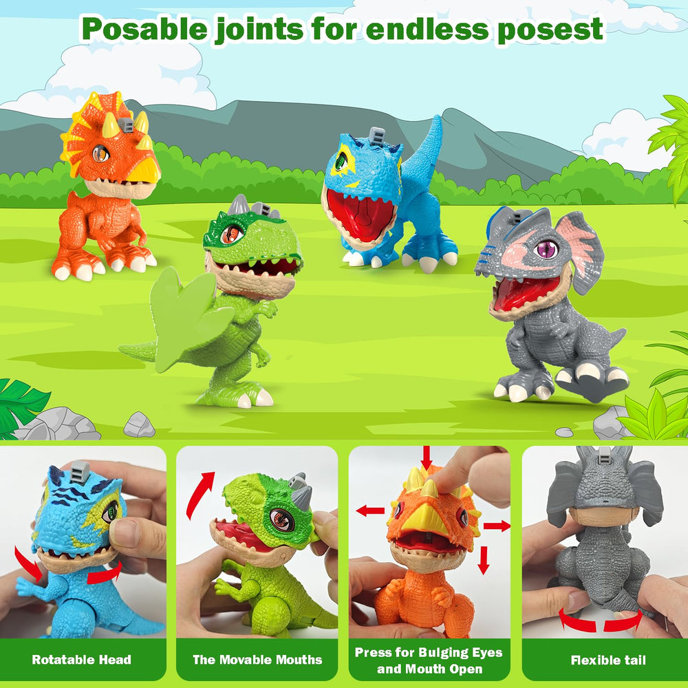 Kannove Triceratops figure, durable and detailed for ages 3-8.