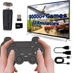 KANYUNCD retro console with 20,000+ games for endless family entertainment on TV