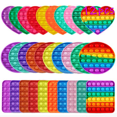 Kapibarasensei random 12pcs fidget toys pack display for fun and focus