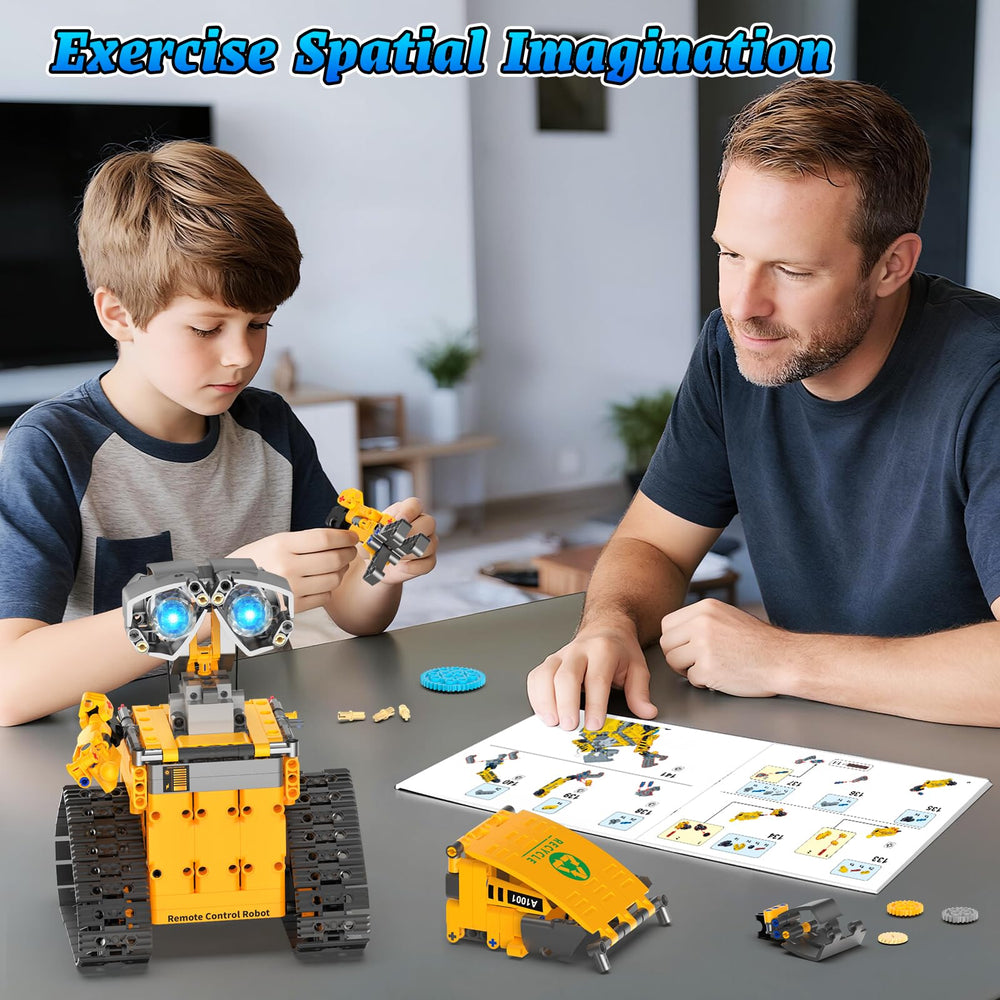Karei robot building kit app interface enables easy control and beginner-friendly programming.