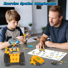 Karei robot building kit app interface enables easy control and beginner-friendly programming.