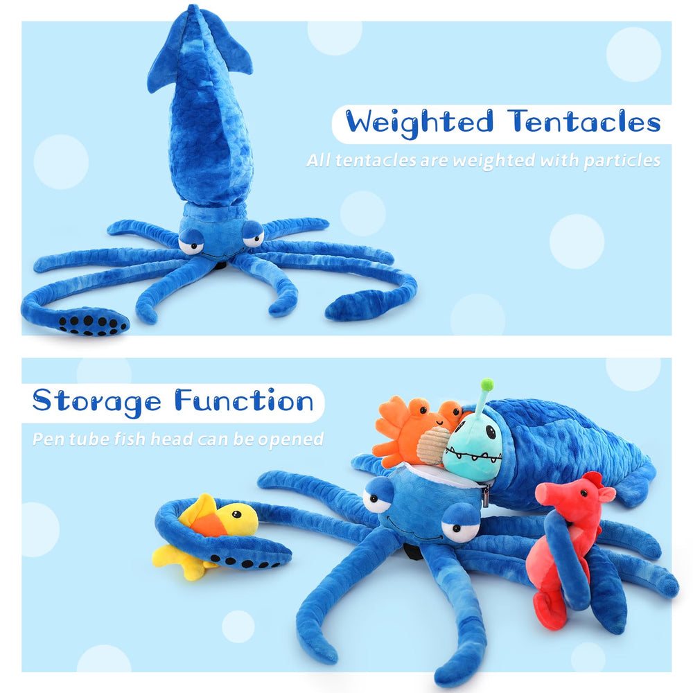 Karister crab plush, cute sea friend for storytelling and naps.
