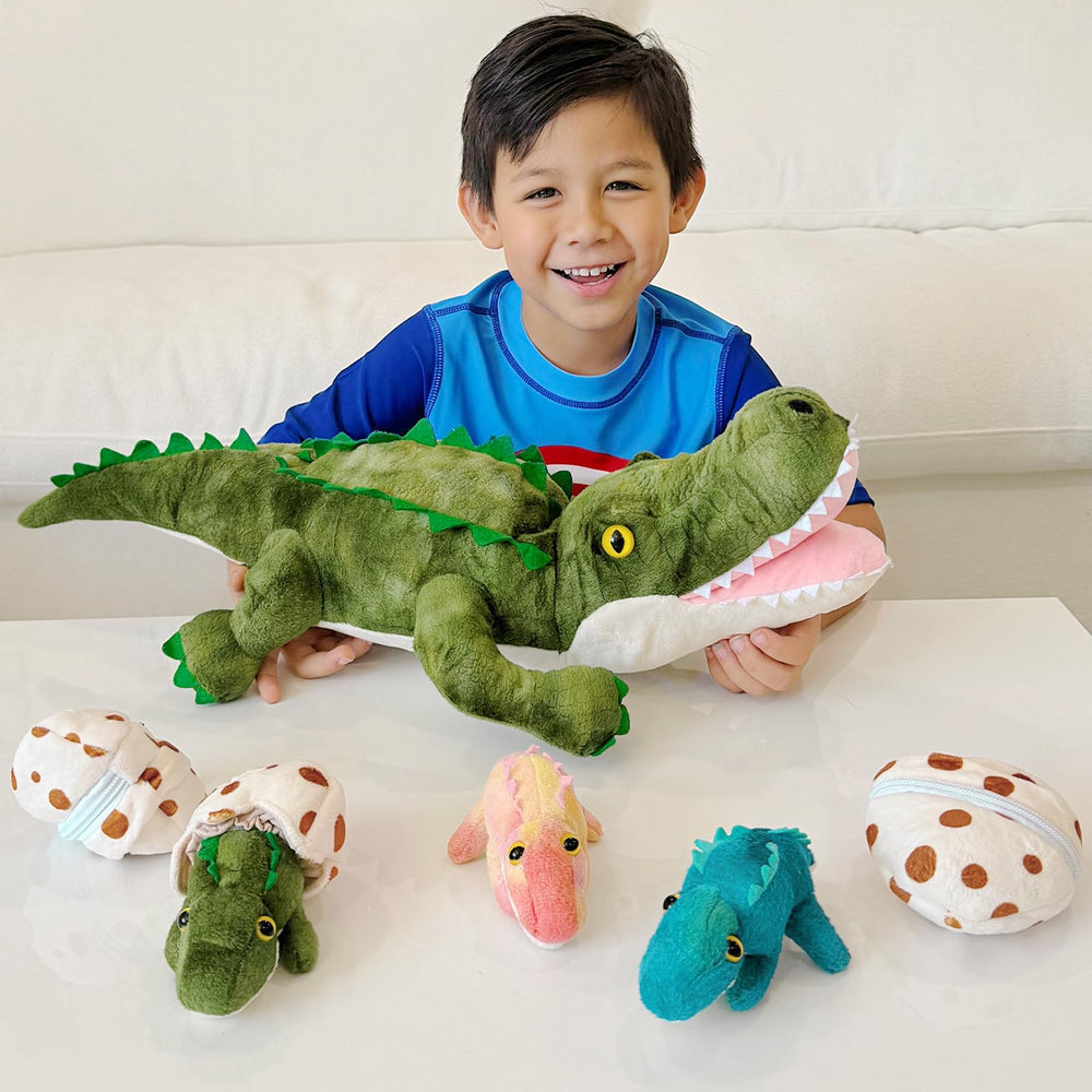 Karister gift-ready reptile plush for birthdays, holidays, or baby showers.