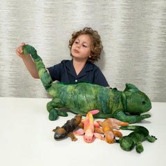 Karister lizard plush baby 3 for playtime adventures and travel cuddles
