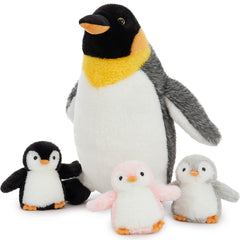 Karister penguin family mom plush for cuddly hugs and storytelling.