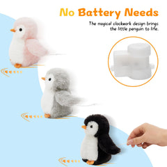 Karister penguin nursery decor plush brightening a kid's room.