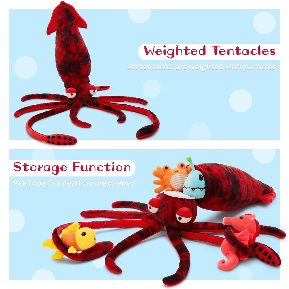 Karister seahorse plush gentle companion for bedtime comfort.