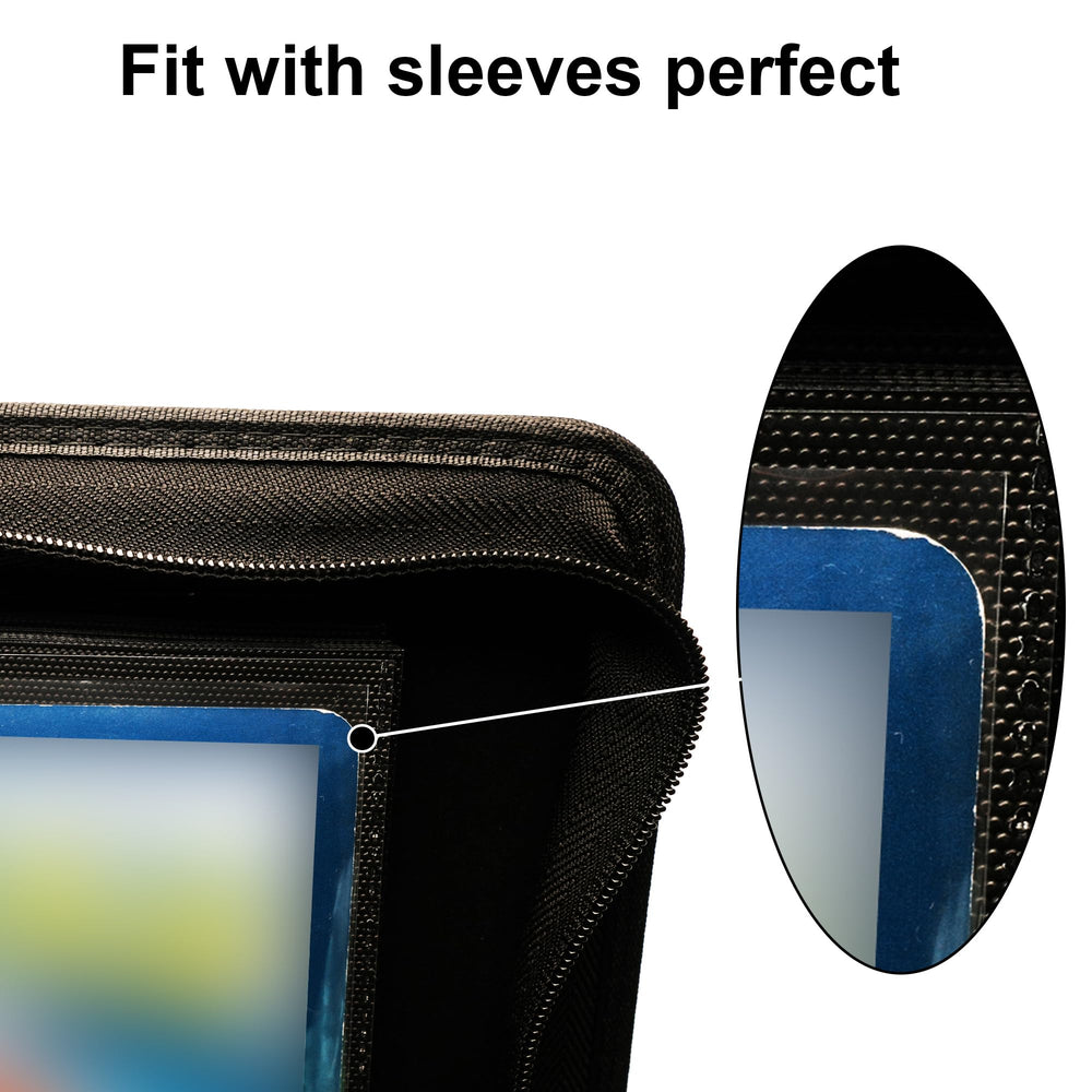 KarlyPro portable jumbo binder designed for easy travel with oversized cards