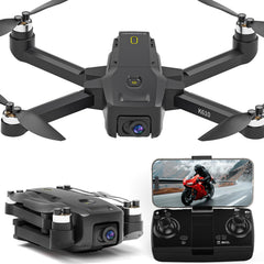 karuisrc K610 foldable drone shows compact design for easy travel.