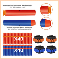 Kasebro wrist straps keep ammo organized mid-game