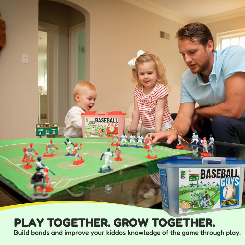 Washable 26 by 26 inch field for easy cleanup and setup