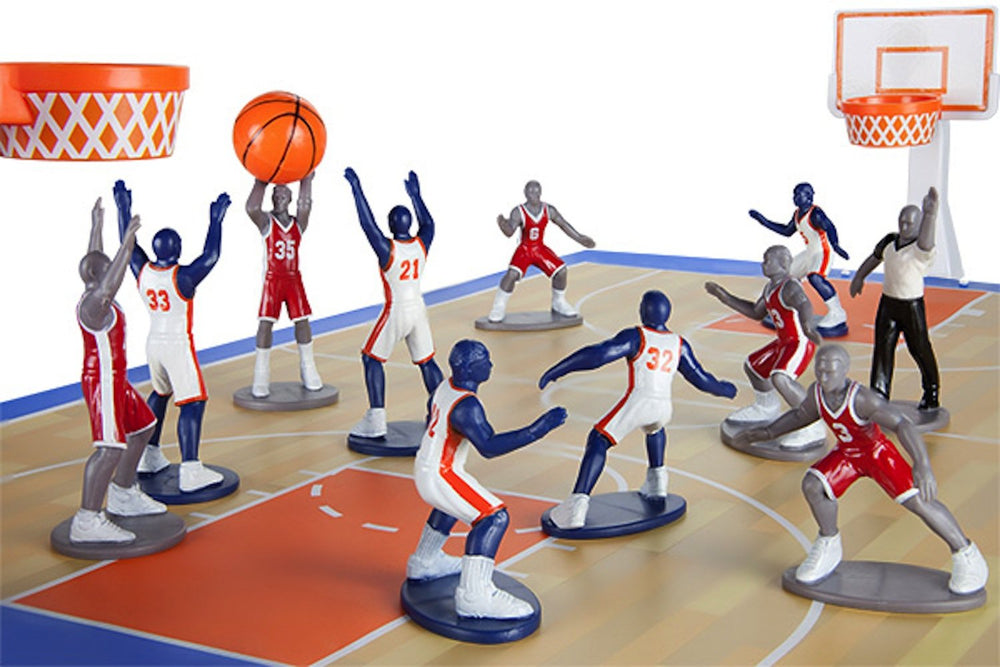 Kaskey Kids Basketball Guys referee and ball for clear, rule-driven pretend games