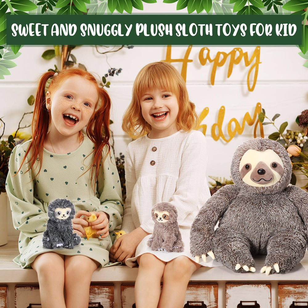 Kasyat sloth plush serves as a decorative educational tool.