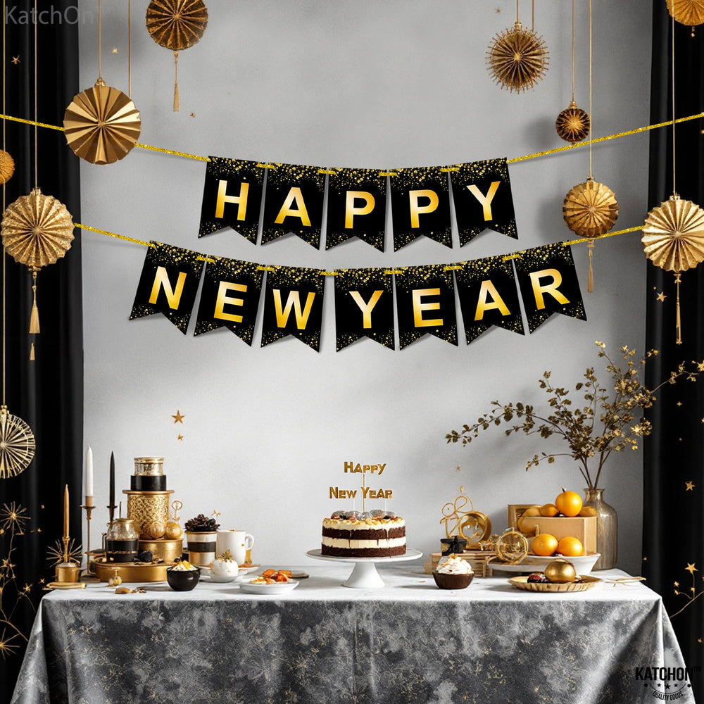 KatchOn entrance door banner adds glamorous welcome for guests.