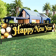 KatchOn nyes decor banner 2026 for festive ambiance.