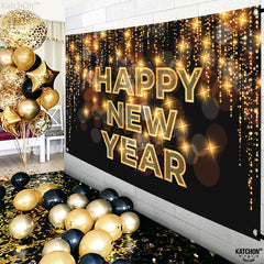 KatchOn garden-entry sign welcomes guests for 2026 New Year celebrations