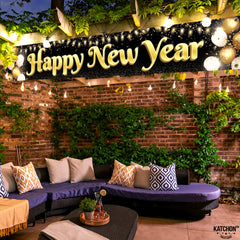 KatchOn large yard sign nye 2026 enhances entryway decor.