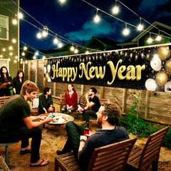 KatchOn nye banner backdrop 2026 for festive photo moments.