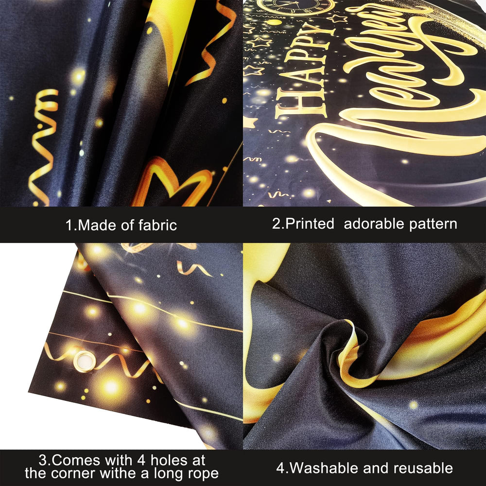 KatchOn NYE banner ready to hang for quick setup.