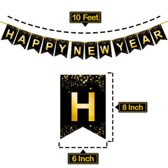 KatchOn sturdy cardstock banner is ready for reuse in future celebrations.