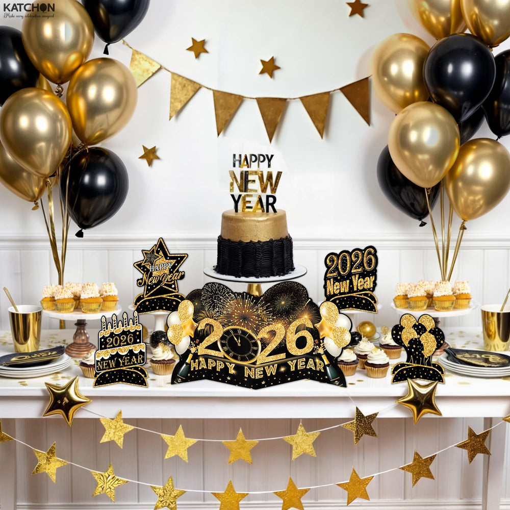 KatchOn table decor used as photo prop centerpiece for celebrations