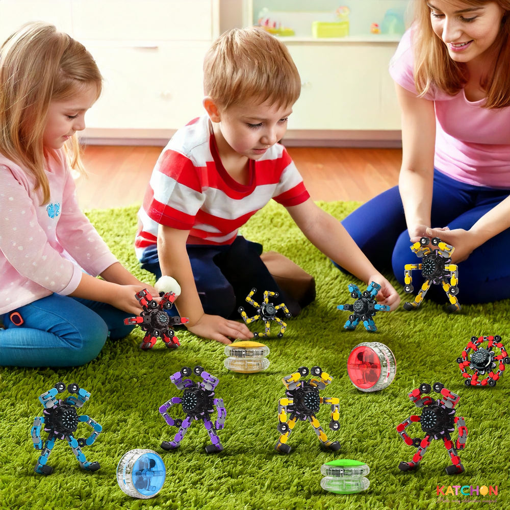 KatchOn transformable toy doubles as pinata filler for celebrations