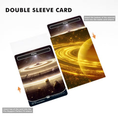 Katomula 64x89mm perfect-fit sleeves designed for small cards and double-sleeving.