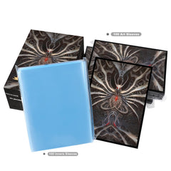 Katomula elegant box stores 100 sleeves or 70 sleeved cards.