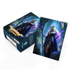 Katomula Cat Warlock sleeves box for organizing 100 sleeves.