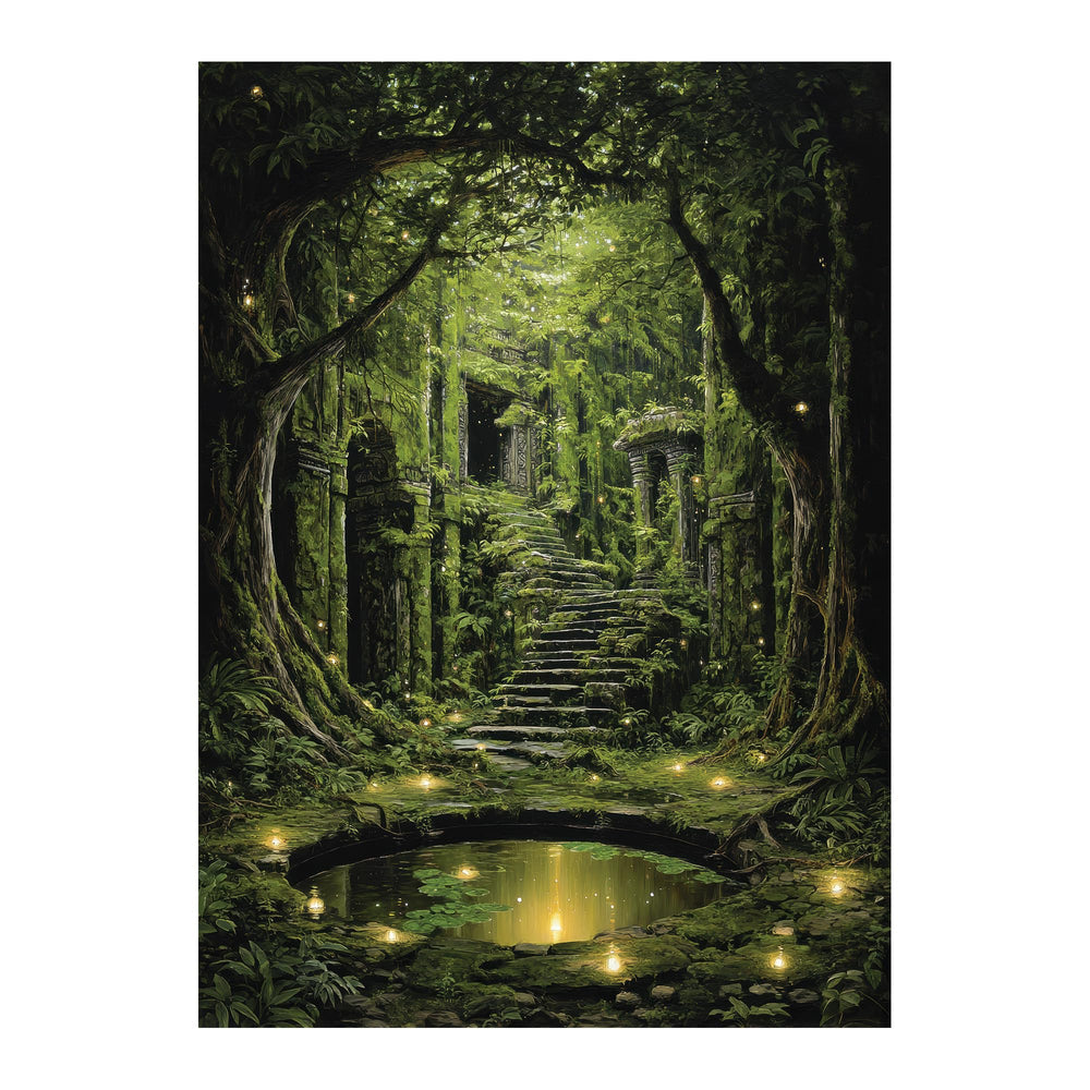 Katomula forest art sleeves 100-pack with inner sleeves for durable protection