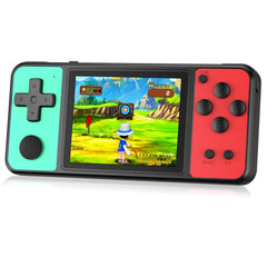 KAVOYI 32-bit handheld arcade, front view with easy-to-grip controls for comfortable play.