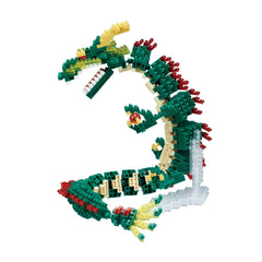 KAWADA Nanoblock Dragon Renewal instruction map for step-by-step build