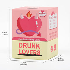 Kawaii Koi Drunk Lovers Premium Edition couple smiling during game night