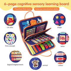 KAWITLO busy board number page supports counting and numeracy practice.