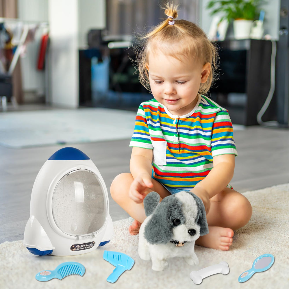 KAYOMIPE robot dog tail wag showcases responsive, lifelike play experiences