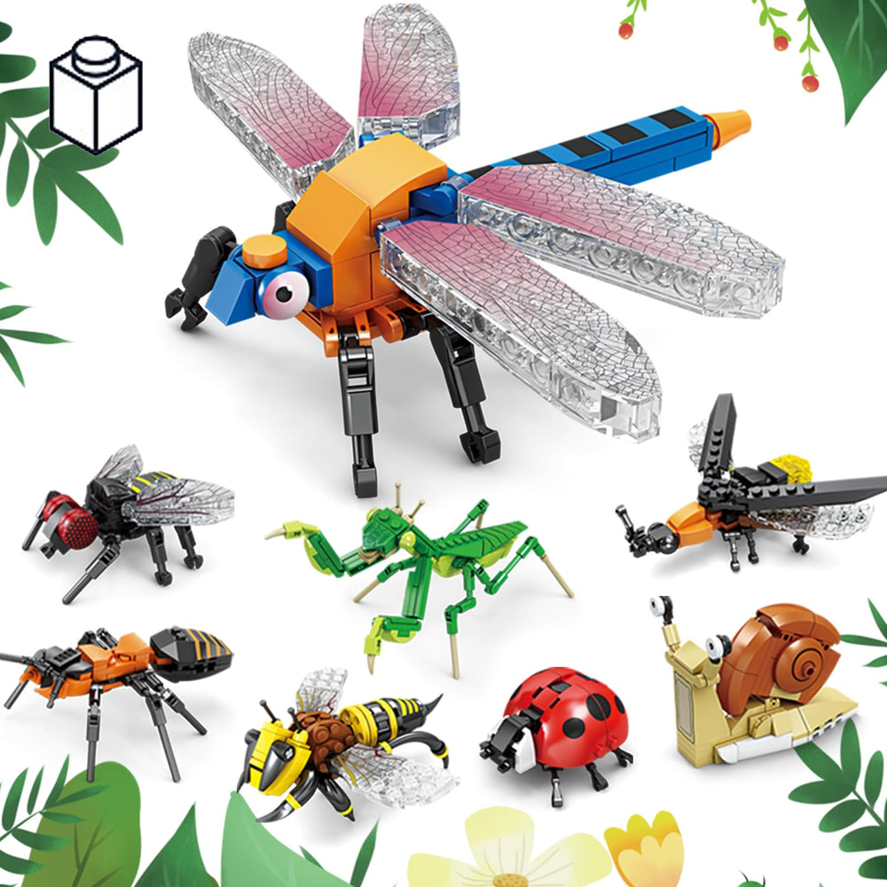 KAZI Ideas Insect Collection dragonfly model for classroom learning and display