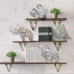 KAZOKU 3D interlocking puzzle no tools; quick setup and display for kids.