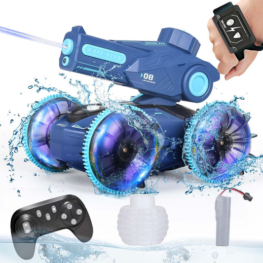 KB KAIBO 3-in-1 RC car on land and water transition for versatile play