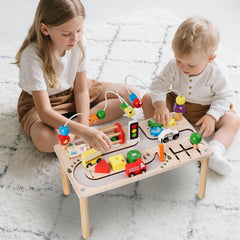 KDSFT Activity Table compact size fits small spaces and easy storage.