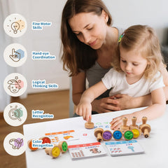 KDSFT shape stamps with geometric forms for shape recognition