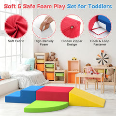 KEALIANA toddler foam blocks support coordination through stacking and crawling activities