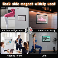 KEAMIMU LED Note Board includes a pen set for immediate drawing.
