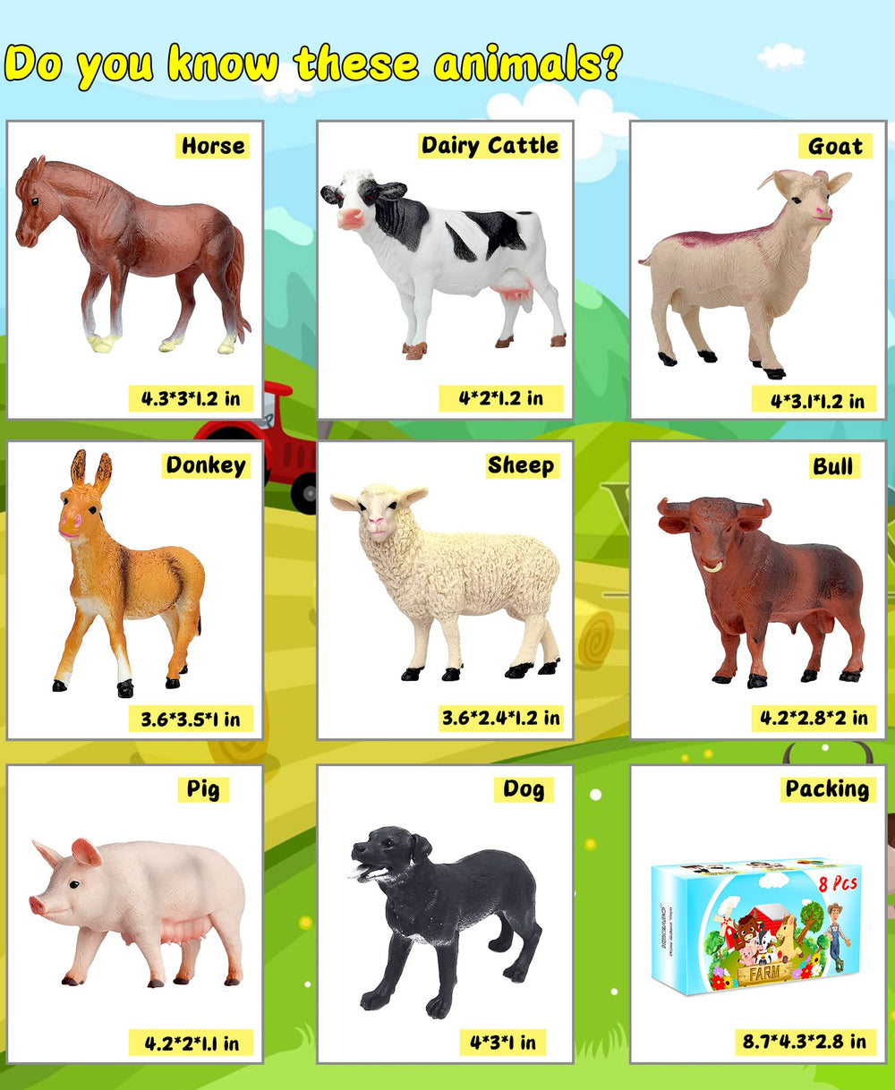 KECIABO buffalo figurine designed for realistic farm scene play