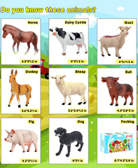 KECIABO buffalo figurine designed for realistic farm scene play