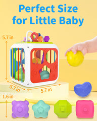 Kecristv sorting and stacking blocks boost fine motor skills and color discovery