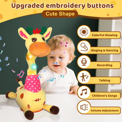 Keculf Dancing Giraffe Toy dances to build rhythm.