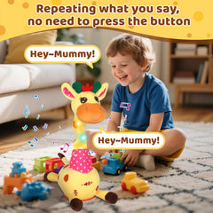 Keculf Dancing Giraffe Toy gift-ready packaging.