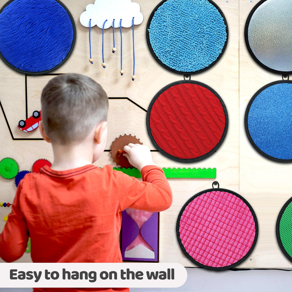 Keculf mats promote color and texture variety for engaging sensory play in classrooms.